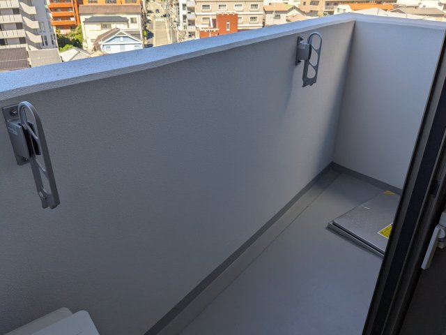 バルコニー　開放的で明るい空間を演出してくれるバルコニーです