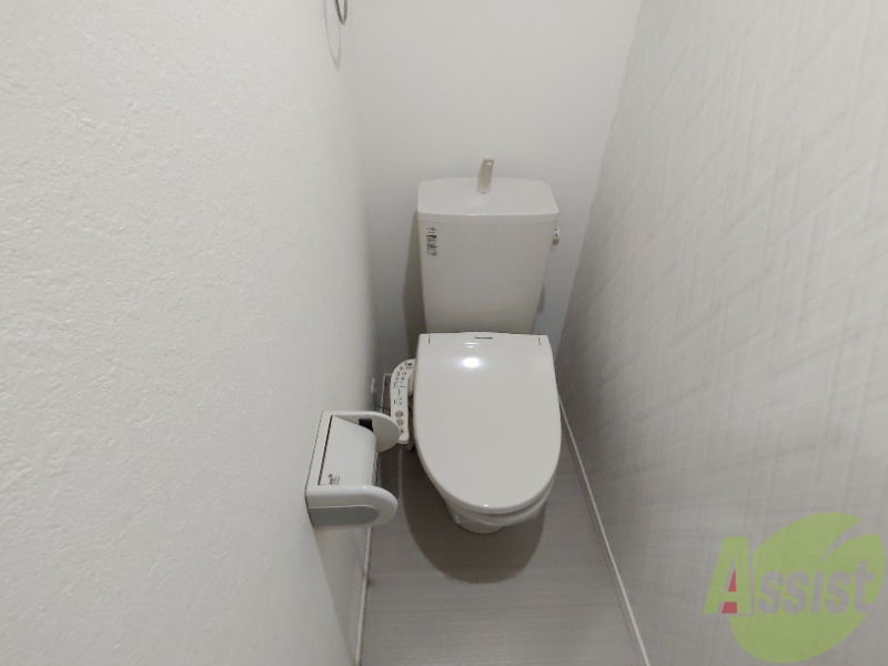 トイレ　トイレはウォシュレット機能付き。シャワートイレは日本の宝。