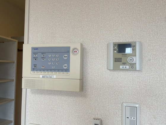 セキュリティ　※別部屋の写真です