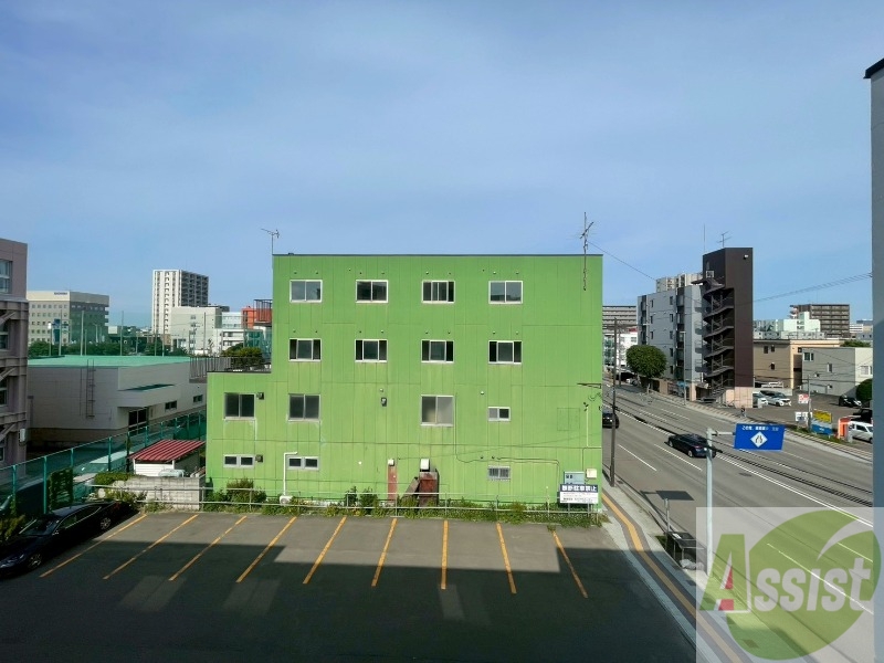 眺望　眺望です。建物はありますが風通しは良さそうです。