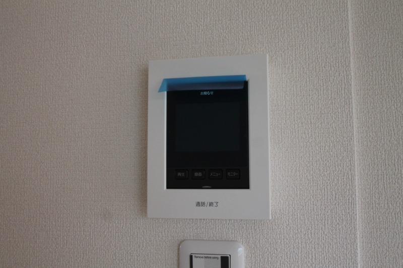 セキュリティ　ＴＶ付インターホン！