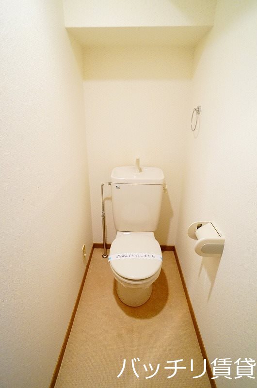 トイレ　＊画像は別部屋の為イメージ、現状優先致します