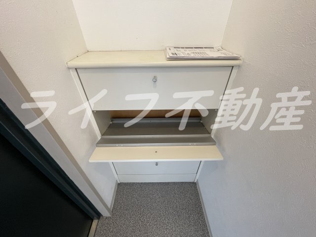 収納　十分な収納スペースがあります