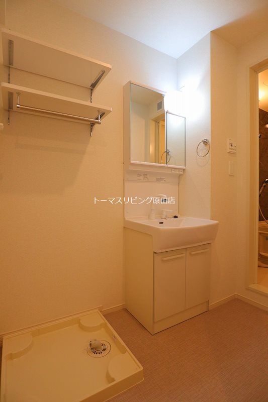 洗面設備　103号室写真