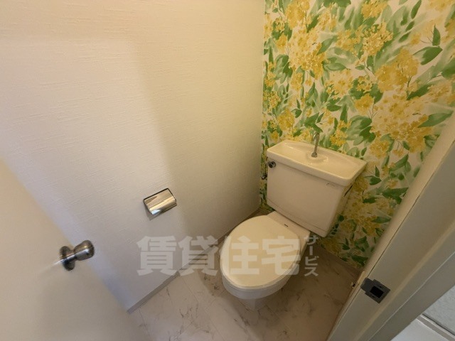 北大阪急行 桃山台駅 徒歩23分 5階建 築41年のトイレ写真