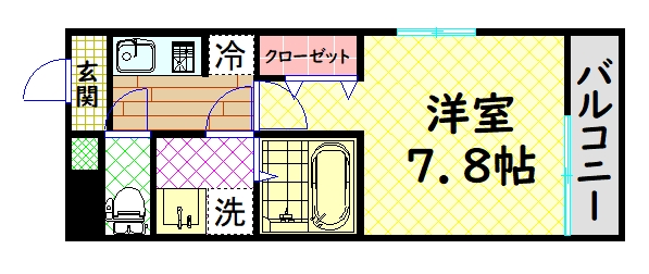 グランディール鳳の間取り写真