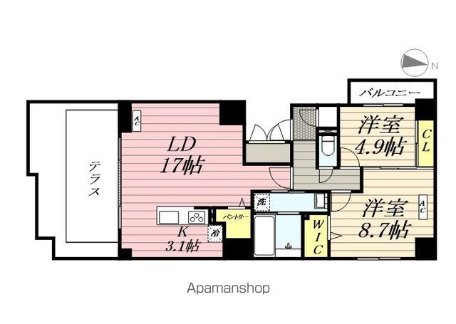 SーRESIDENCE大通公園admirioの間取り写真