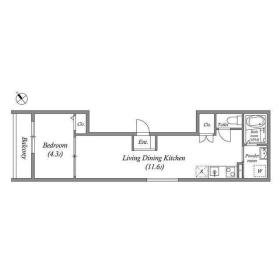 D-006の間取り写真