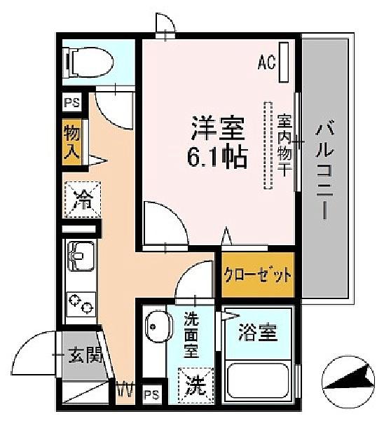 ニューフラーリッシュEastの間取り写真