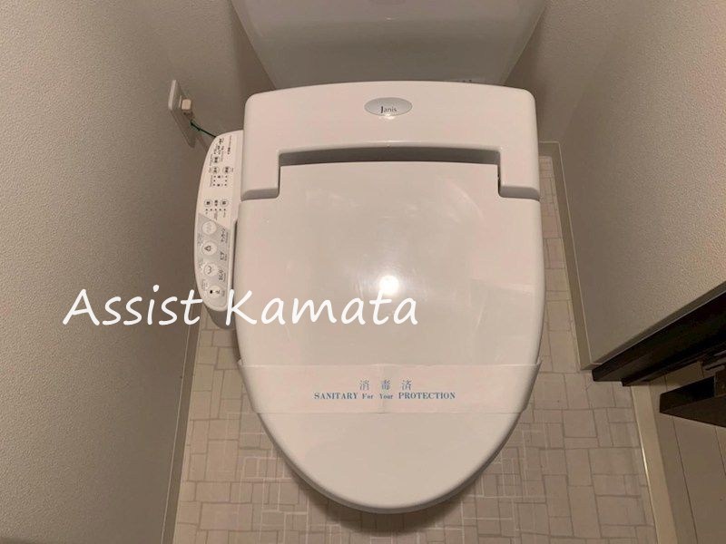 東急池上線 池上駅 徒歩4分 3階建 築14年のトイレ写真