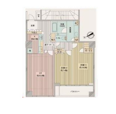 シエルトーレ三番町の間取り写真