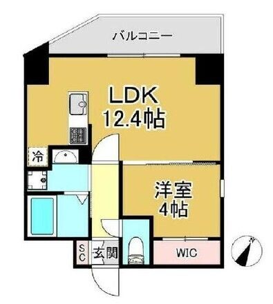 MAISHIN神戸三宮EASTの間取り写真