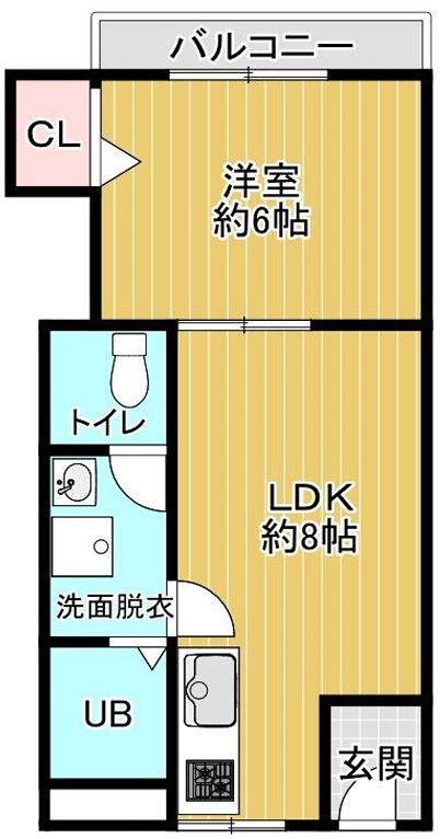 SUZURAN DANCHI Iの間取り写真