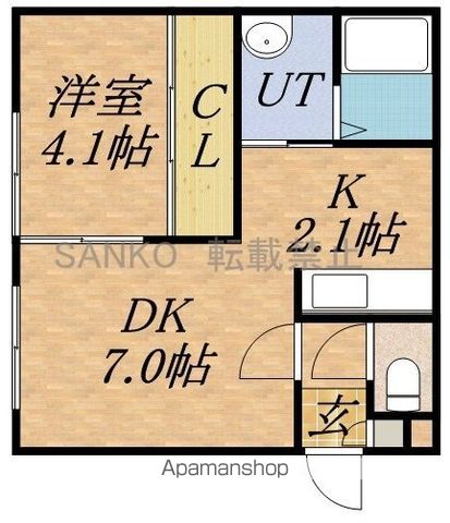 エルヴィータの間取り写真