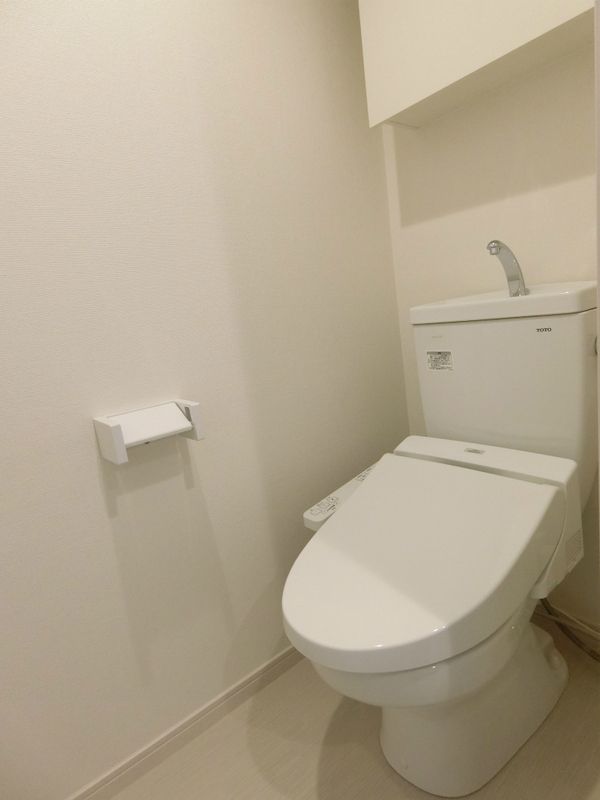 ＪＲ中央線 国立駅 徒歩8分 3階建 築10年のトイレ写真