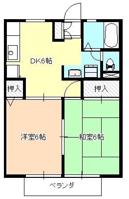 アライブBの間取り写真