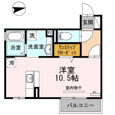 D-room フィットの間取り写真