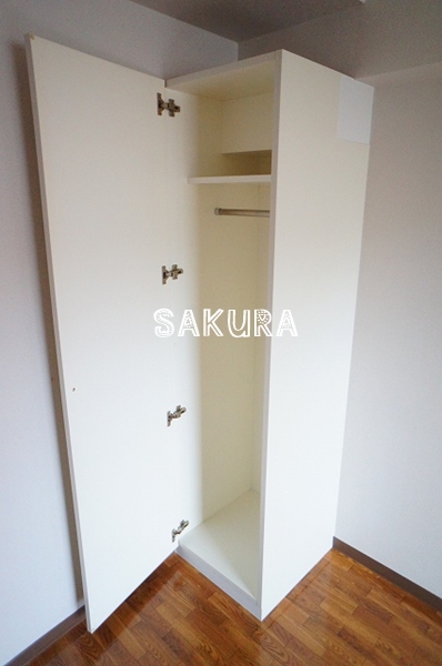 収納　お荷物の多い方でも安心のクローゼット付き♪