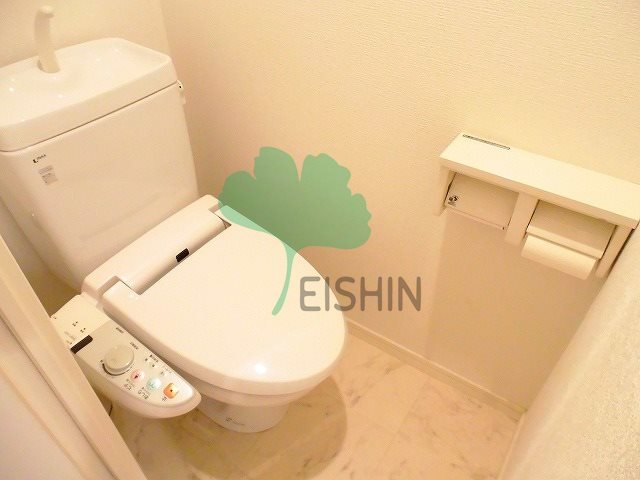 トイレ　清潔感のあるトイレです。