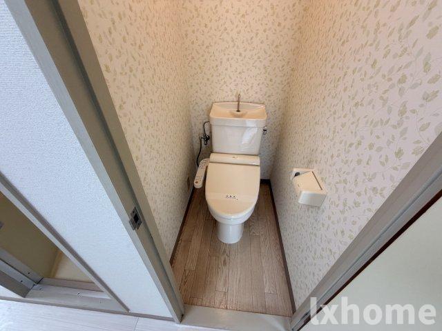 トイレ　ゆったりとした空間のトイレです