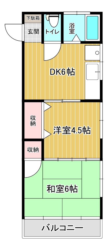 テラスマンションの間取り