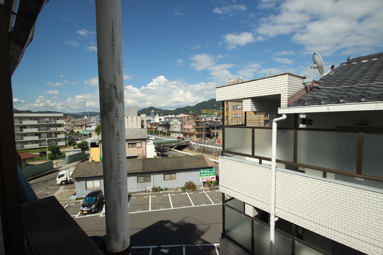 【広島市佐伯区坪井のマンションの眺望】