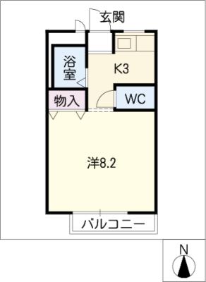 サンライズ福池の間取り