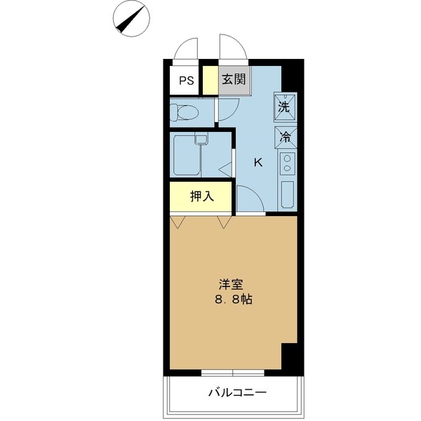 リバティープラザ花園の間取り