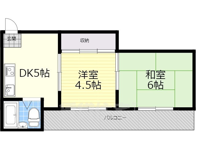 ルネイワサキの間取り