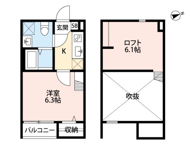 Choros(クォーロス)の間取り