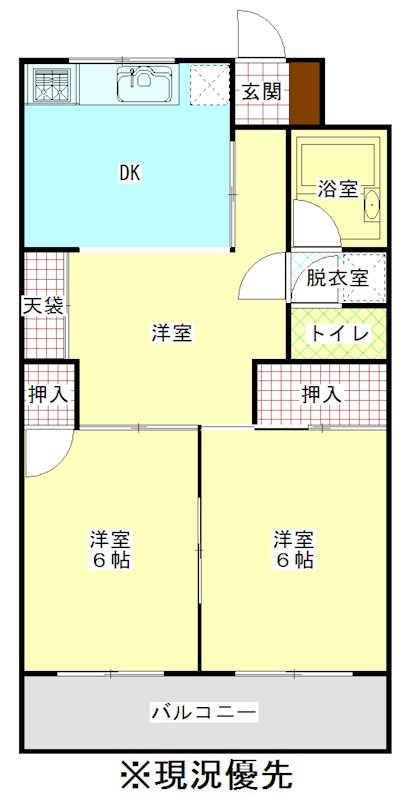 マウンテンIIの間取り