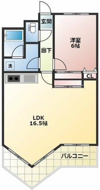 神奈川県横須賀市秋谷１（マンション）の賃貸物件の間取り