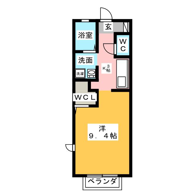 エクセレントＫ２の間取り