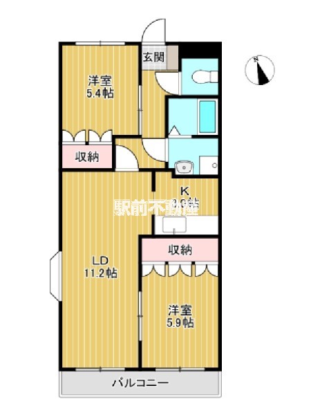 パストラルの間取り