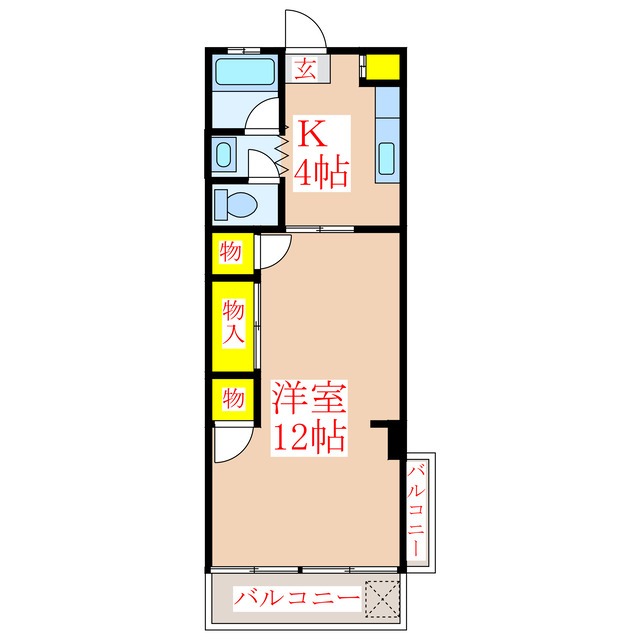 第２日匠ビルの間取り