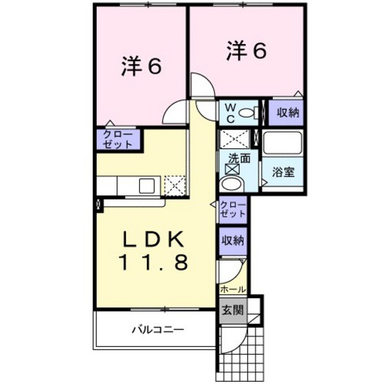 メゾンＫＴ　７号館の間取り