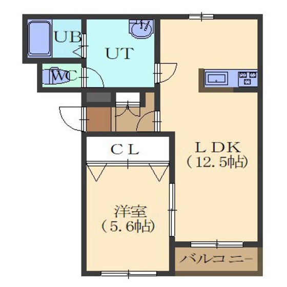 【アンセリジェIIの間取り】