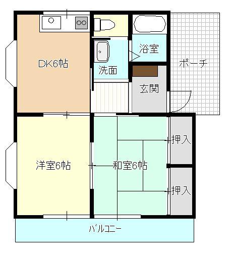 ドエル富塚の間取り