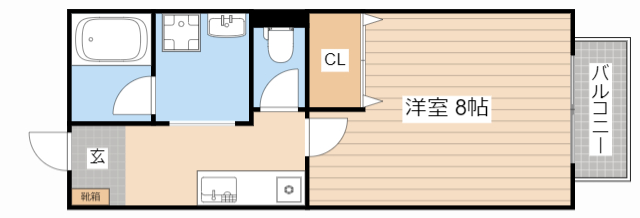 Charmant蓮池の間取り