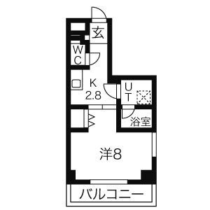 ベレーサ山王の間取り