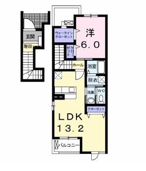 アドバンス　昌の間取り