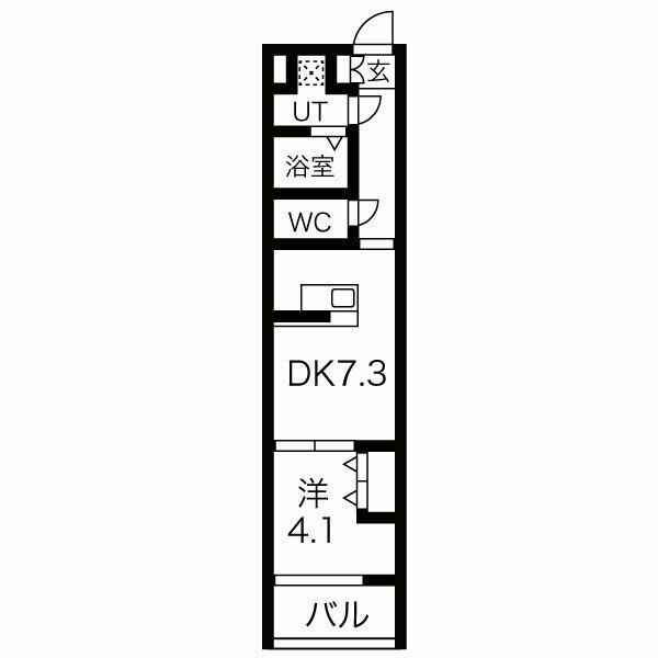 【フォーリアライズ京都東寺の間取り】