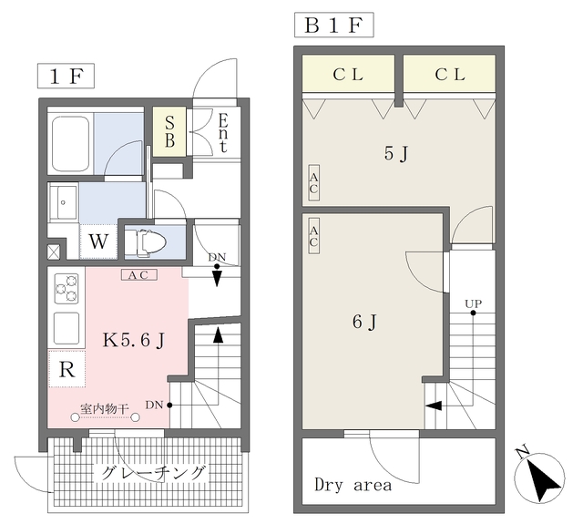 ＬＥＧＡＬＡＮＤ　ＭＩＴＡの間取り