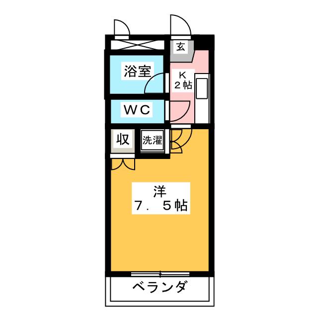 シティーライフ正木の間取り