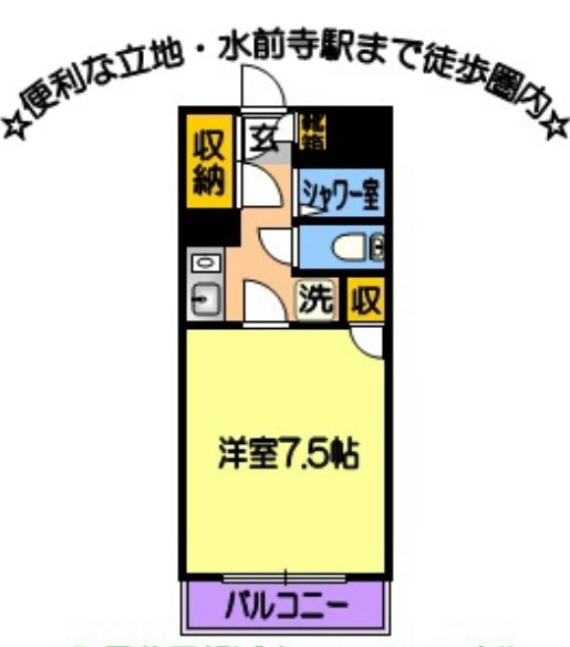 プレアール新大江の間取り