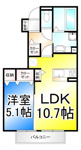 ショコラの間取り