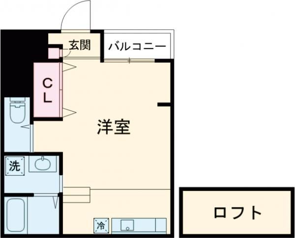 堺市堺区南島町のアパートの間取り