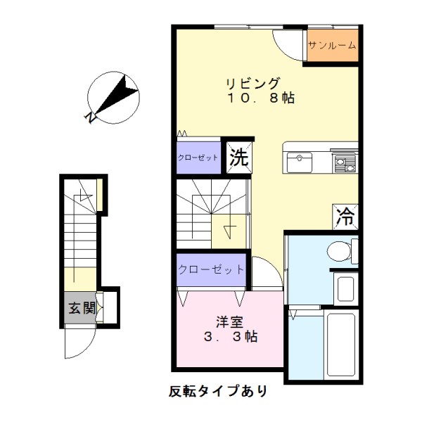 【パークコート城東　Ｃ棟の間取り】