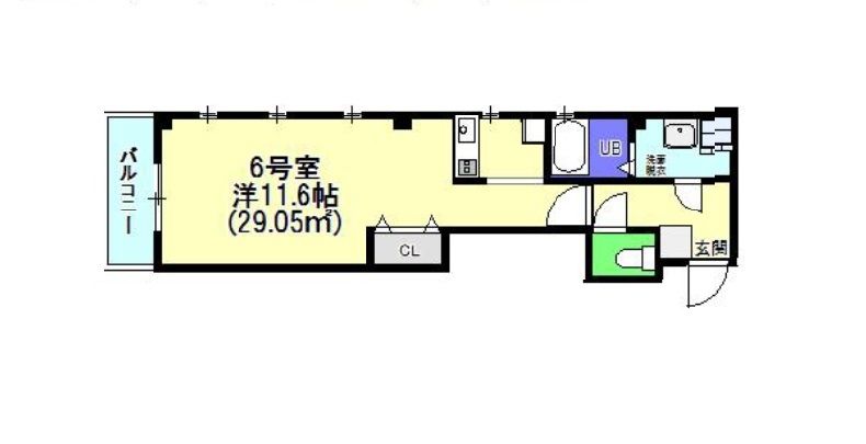 プランドール幕張本郷の間取り