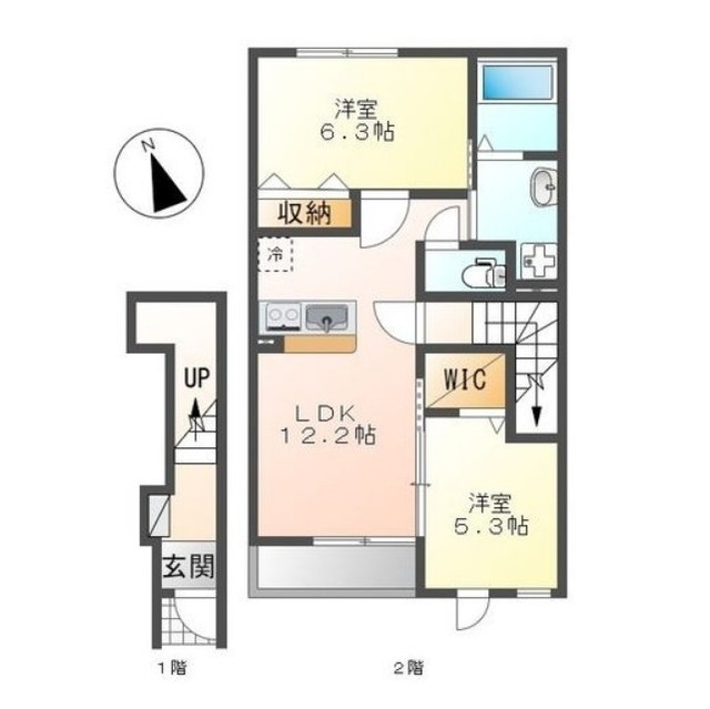 ＲＵＣＯＴＡ　ＩＩの間取り